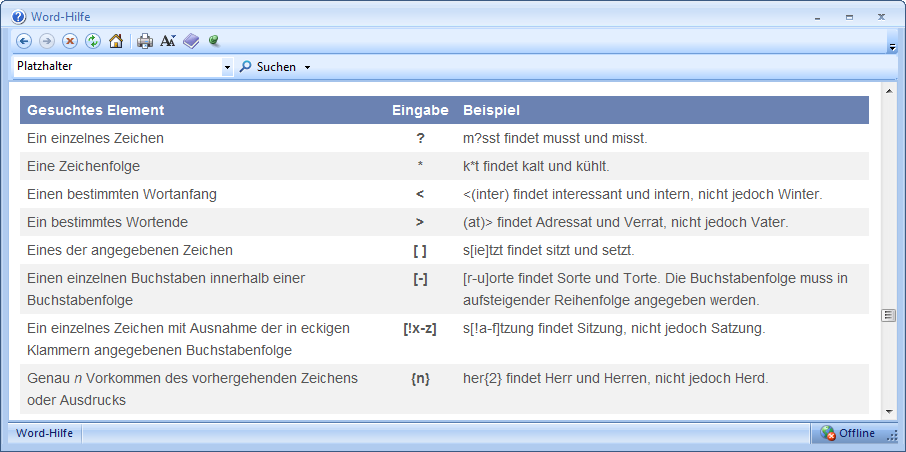 Suchen neu5